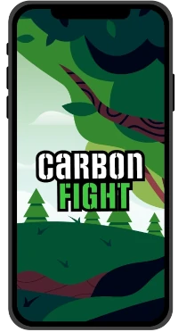 Un téléphone avec CarbonFight